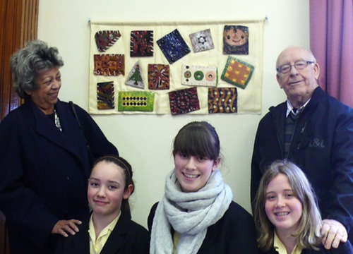 Art in Sheltered Housing - older people and key stage 3 students