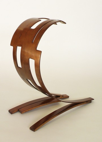 Wave IV - patinated bronze
